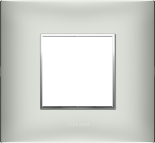 Forza Metallic Silver Pearl Plate