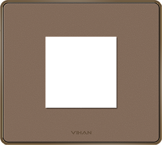 Frinton Metallic With Copper Frame Blazing copper plate