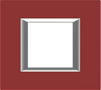 Realone Basic Metallic Popping Ruby Plate