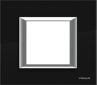 Realone Premium Real Glass Z Black Plate