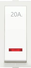 20A. 1 Way Switch with Indicator
