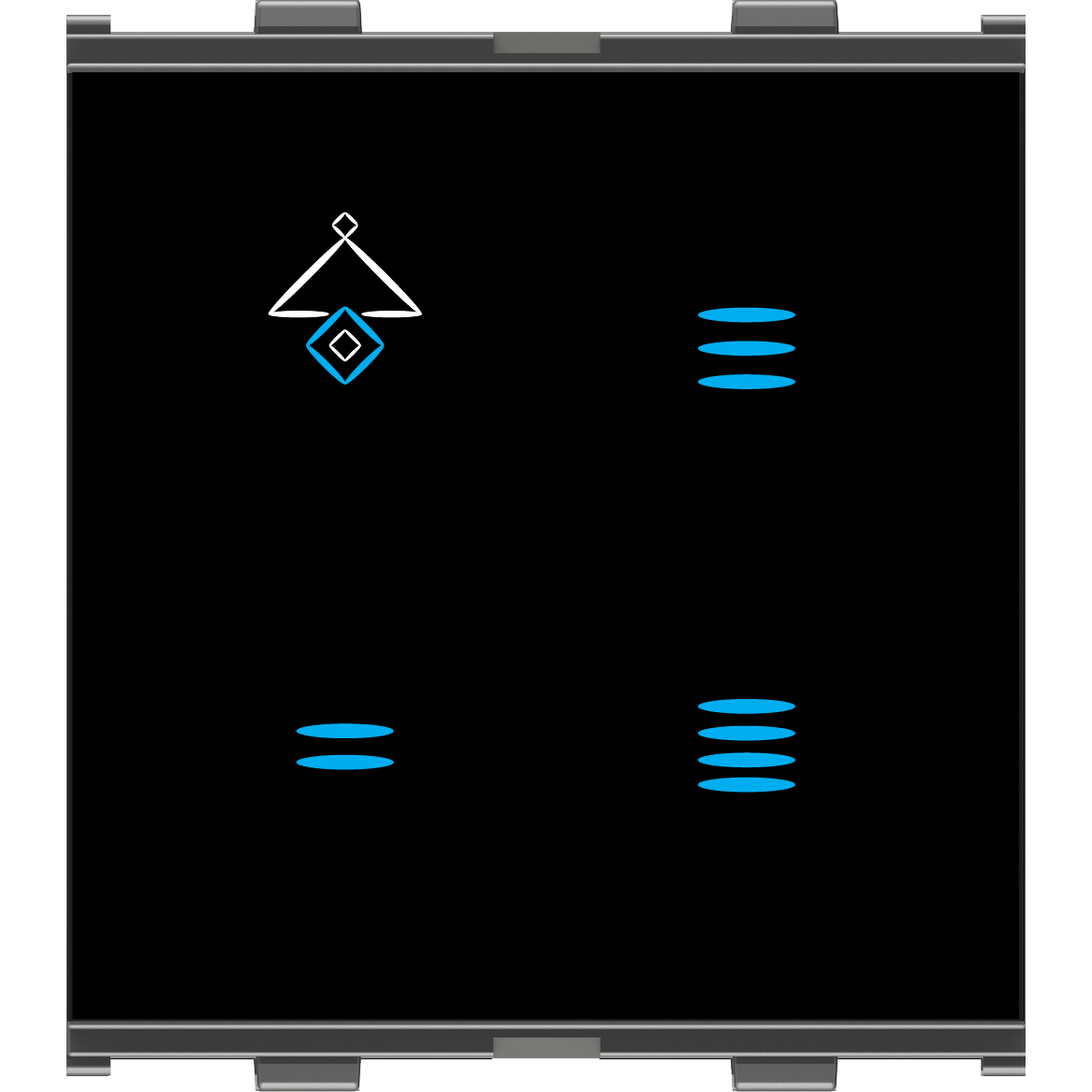 FT-61 1 Bell Push + 1 Way 3 Switch 110-240V-50-60Hz (Relay Output)